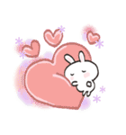 冬*年末年始♡白うさぎちゃん【丁寧/敬語】（個別スタンプ：24）