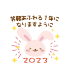 モチモチうさぎ♡お正月【2023】（個別スタンプ：19）