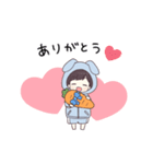 うごく！うさ耳ジャージ君のお正月（個別スタンプ：22）