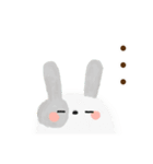 冬・年末年始＊ふわふわ～な＊うさぎ♡（個別スタンプ：20）