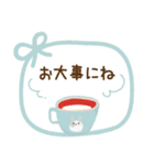 冬・年末年始＊ふわふわ～な＊うさぎ♡（個別スタンプ：23）