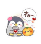 ぽってりペンギン2❤年中使える（個別スタンプ：25）