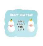 毎年使えるシンプル★お正月（個別スタンプ：6）
