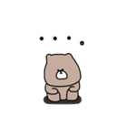 優しいお色。くま。（個別スタンプ：31）