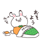 うさちゃんだから【冬・年末年始】（個別スタンプ：16）