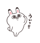 うさちゃんだから【冬・年末年始】（個別スタンプ：21）