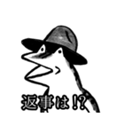 ミリタリー鳥獣戯画スタンプ（個別スタンプ：15）