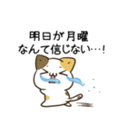 動く！毎日五月病なねこたち10（個別スタンプ：19）