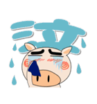 毎日、ブタさん 冬 ポップでカラフル（個別スタンプ：16）