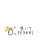 省スペース吹き出し◎連絡用（個別スタンプ：9）