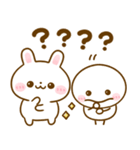 飛び出す♡うさぎさんとちびマロ（個別スタンプ：20）