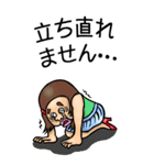 【BIG】可愛すぎない女子のスタンプ 6（個別スタンプ：9）