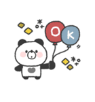 ぱんださん◎あいさつスタンプ #3（個別スタンプ：8）