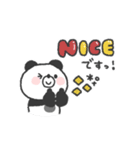 ぱんださん◎あいさつスタンプ #3（個別スタンプ：24）