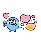 可愛いモンスター♡カラフル吹き出し（個別スタンプ：10）