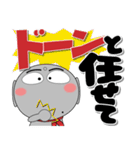 ほくろ地蔵★冬 ポップでカラフル（個別スタンプ：16）