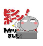 ほくろ地蔵★冬 ポップでカラフル（個別スタンプ：30）