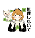 ふんわりリボンちゃん 13 ♡ 家族連絡編（個別スタンプ：36）