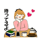 ふんわりリボンちゃん 13 ♡ 家族連絡編（個別スタンプ：38）
