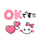 大人かわいい♡ハート（個別スタンプ：3）