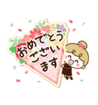 【ふんわり♡敬語メモ】リボンの女の子（個別スタンプ：25）