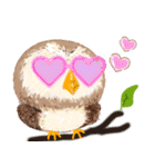 年中使える★フクロウ（個別スタンプ：17）