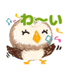 年中使える★フクロウ（個別スタンプ：18）