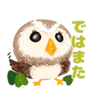 年中使える★フクロウ（個別スタンプ：23）