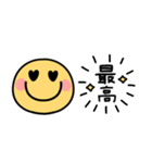 スマイルニコちゃん♡カラフル吹き出し（個別スタンプ：14）