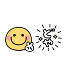 スマイルニコちゃん♡カラフル吹き出し（個別スタンプ：17）
