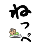 【デカ文字】茨城弁じい（個別スタンプ：40）
