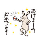 鳥獣戯画【年中使えるの巻】（個別スタンプ：32）
