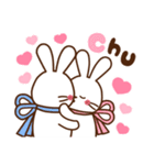 うさぎ♡ラブラブ 毎日使える（個別スタンプ：28）