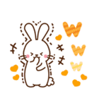 うさぎ♡ラブラブ 毎日使える（個別スタンプ：29）