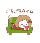 飛び出す♪リボンちゃんの冬❄敬語スタンプ（個別スタンプ：17）