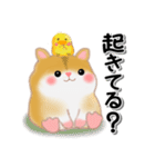 家族の連絡ハムスター「ハムたん」【再販】（個別スタンプ：2）