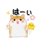 家族の連絡ハムスター「ハムたん」【再販】（個別スタンプ：6）