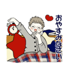 ベビーフェイスのシニアちゃん16共感・応援（個別スタンプ：39）