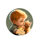 Baby＆Kitten①（個別スタンプ：1）