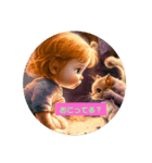 Baby＆Kitten①（個別スタンプ：8）