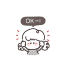 ゆるふわGIRL◎気持ちを伝えるスタンプ #1（個別スタンプ：13）