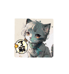 ニャンニーズ①（個別スタンプ：14）
