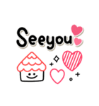 カラフル可愛い♡ボールペン風（個別スタンプ：32）