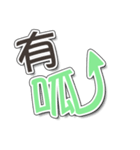 マレーシア華人の中国語（個別スタンプ：4）