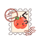 ♡名前が入る♡切手ハンコ♡（個別スタンプ：22）