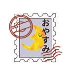 ♡名前が入る♡切手ハンコ♡（個別スタンプ：37）