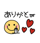 スマイルニコちゃん♡毎日使えるスタンプ（個別スタンプ：6）