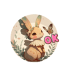 Rabbit Fairy ①（個別スタンプ：15）
