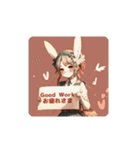 Rabbit Fairy ➁（個別スタンプ：14）