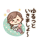 【心くばり】ナチュラルガール（個別スタンプ：3）